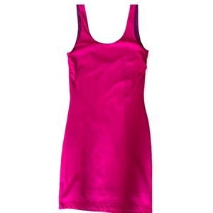 BOULEE fuchsia tank dress. Soft and stretchy size 2